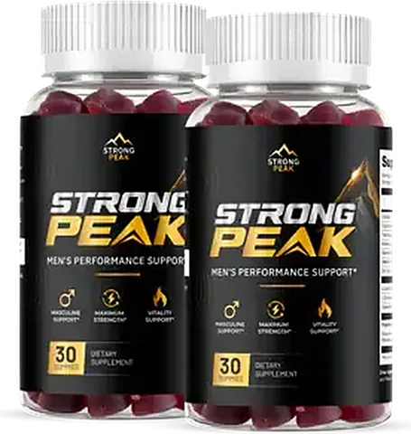 2 bottles of Strong Peak liquid dropper